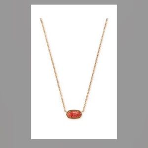 Kendra Scott Elisa Vintage Gold Pendant Necklace